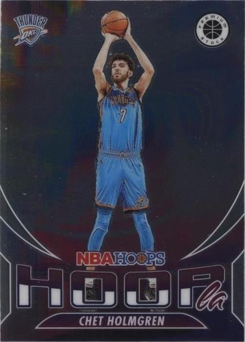 2023-24 Panini NBA Hoops Premium Stock - Hoopla #14 Chet Holmgren