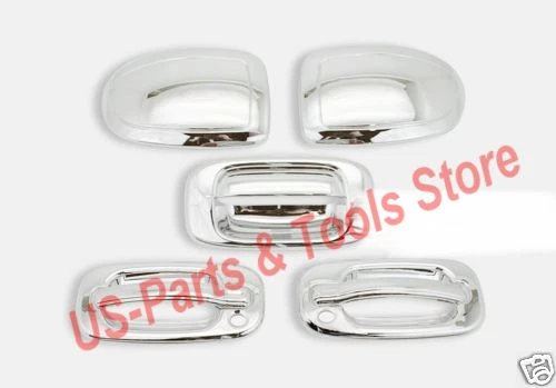 Chevrolet Silverado GMC Sierra 99 - 06 Spiegel Türgriffe Chrom set ! 1999 2006 - Bild 1 von 1