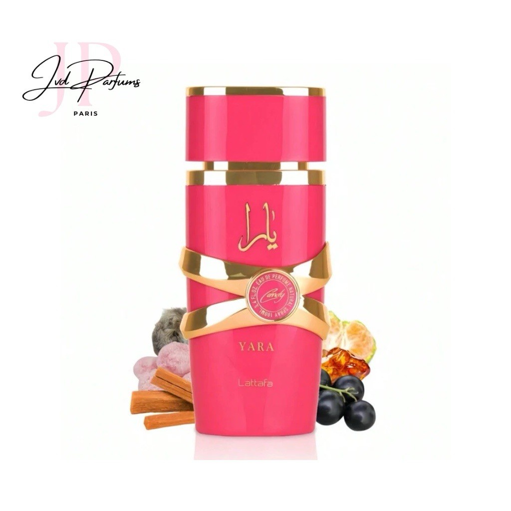 Évitez les parfums trop lourds avec Lattafa Yara Candy doux et fruité