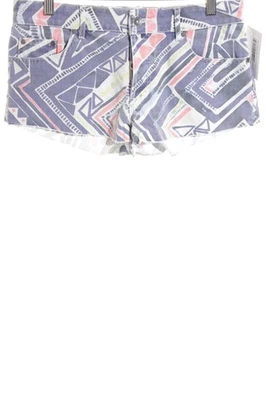 ROXY Short moulant Dames Pantalon court T EU 36 bleu-saumon Look de plage - Photo 1/4