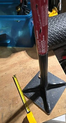 #ad #ad HUSKY Tamper Steel Head Handle Cushion Grip 8quot;×8quot; Base $24.00