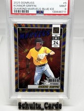 2025 /35 PSA 9 POP 1 ROOKIE Marvels Konnor Griffin RARE BLUE ICE SSP Pirates RC
