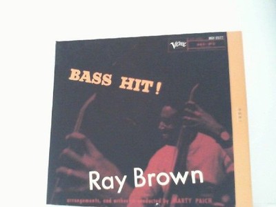 RAY BROWN  '' BASS HIT ! '' Limited Edition Porter, Cole, Ray Brown Marty Paich a.