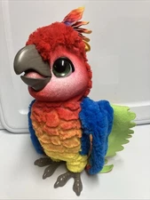 FurReal Friends Rock-A-Too The Show Bird Interactive Talking Plush Parrot HASBRO