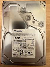 Toshiba Performance X300 10TB CMR 256MB cache, 7200rpm SATA HARD DRIVE - NEW
