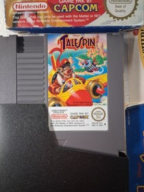 VGC Disney's TaleSpin TailSpin Nintendo NES CIB Complete in Box + Protector PAL
