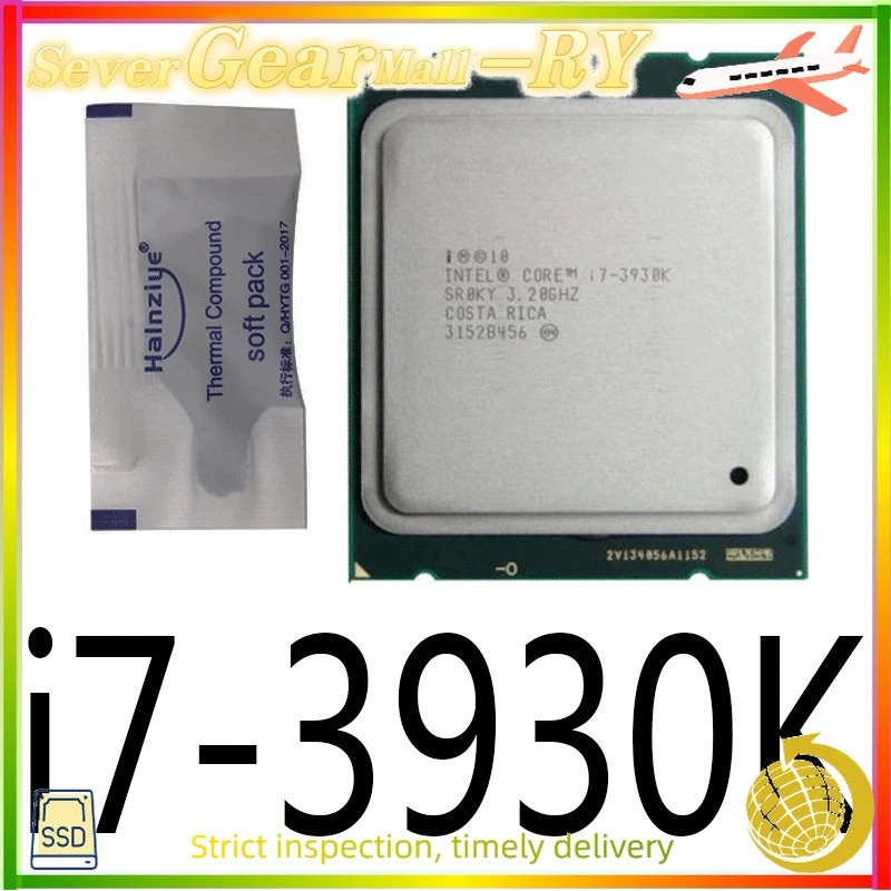 Intel Computer Processors Intel Core i7-3930K Processor Model for