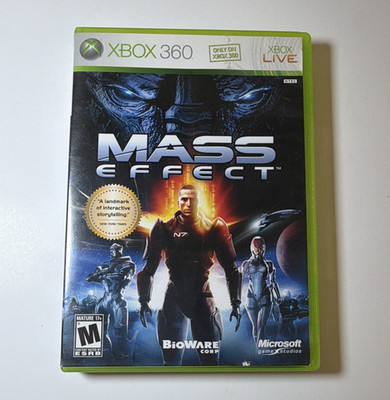 Microsoft Game Studios Mass Effect Xbox 360 M Role Playing 2007 NTSC-U/C Manual