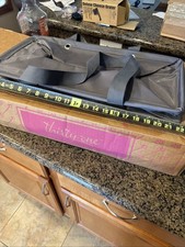 Thirty-One Gifts Medium/Light Utility Gray Tote 22  x 9"