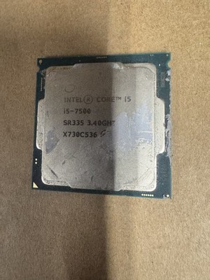 Intel Core i5-7500 Processor (3.4 GHz, 4 Cores, LGA 1151) - SR335