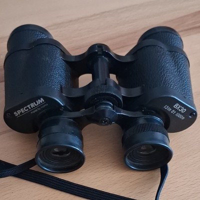 SPECTRUM 8x30 Fernglas Porro-Prisma kompakt beschichtet Mitteltriebfokus
