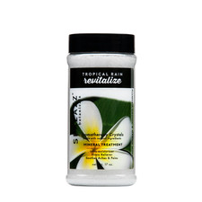 SPAZAZZ 17OZ TROPICAL RAIN AROMATHERAPY SPA BATH SALTS