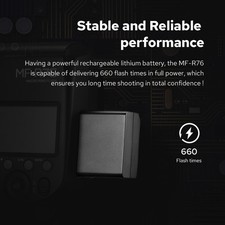 Godox MF-R76 Universal Macro Flash Light GN14 10 Levels Adjustable TKXK YXLG