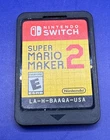 Super Mario Maker 2 - Nintendo Switch - CARTRIDGE ONLY, Tested/Working, VG