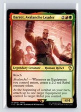 Barret, Avalanche Leader 79 Regular Commander: FINAL FANTASY MTG NM