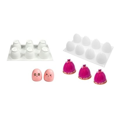 Efficient 3D Egg Shape Baking Molds For Professional Baking And DIY Projects