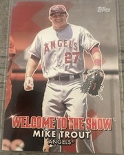 2022 Topps Series 1 - Welcome to the Show Mike Trout #WTTS-2 NICE CARD SEE PICS