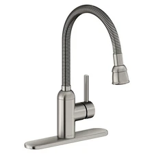Elkay LK2500LS Pursuit Laundry/Utility Faucet with Flexible Spout Lustrous Steel