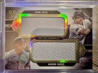 2024 Topps Triple Threads Juan Soto Aaron Judge Dual Jumbo Relic /48