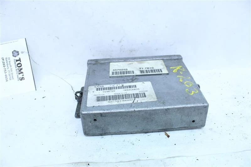 ECU ECM COMPUTER Saab 9-5 2005 05 9378729 1132894 - Image 4 of 4
