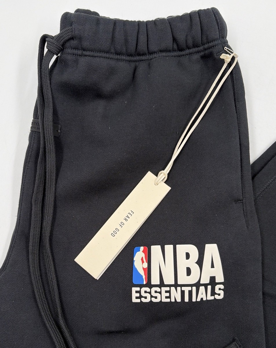 Fear of God Essentials NBA Black Sweatpants Black UNISEX SIZE XS