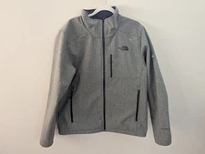 The North Face TNF Apex Bionic 2 Jacket Gray Fleece Lined Men's Large