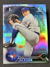 2016 Bowman Chrome 1st REFRACTOR PROSPECT ROOKIE Zach Jackson item 1