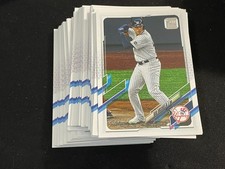 Lot of 200 Gio Urshela 2021 Topps Series 1 Base Card Number 117