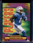 2025 Topps Chrome Omarion Hampton Pink Refractor (RAW)