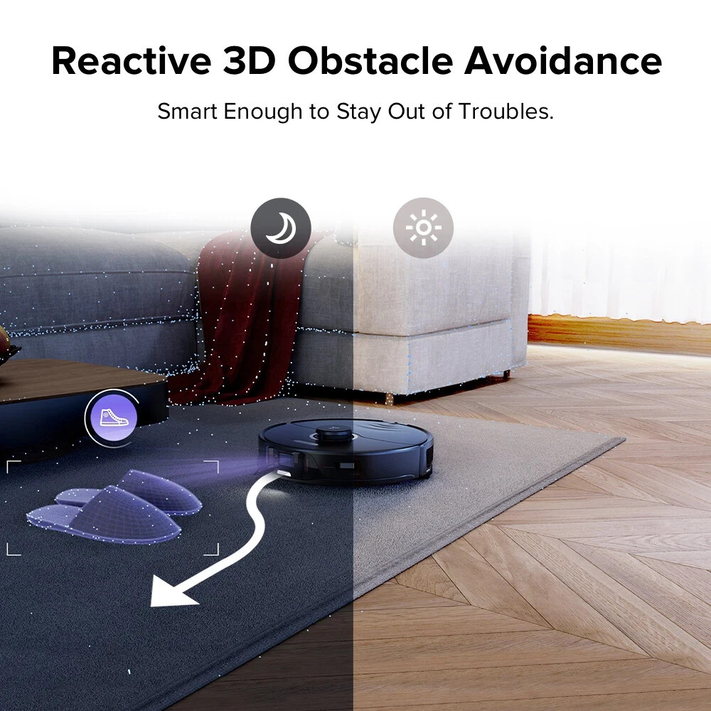 Roborock S8 Pro Ultra Robot Vacuum Mop 6000Pa Self Dry Lift Dock 6