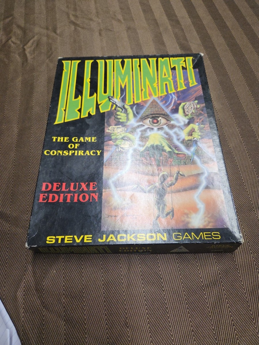 illuminati card game first edition Steve Jackson 1995- DIGITAL SET- All Cards Huge Set + Free Expansion Packs + Ebook Illuminati: The Game of Conspiracy