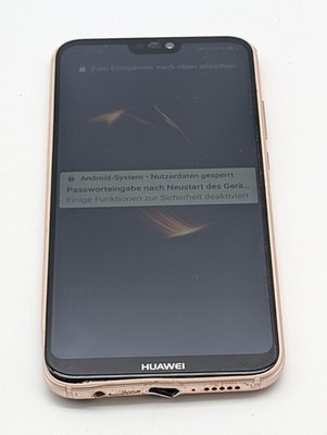   Huawei P20 Lite   Defekt   Display links dunkel   Rückseite gebrochen #788