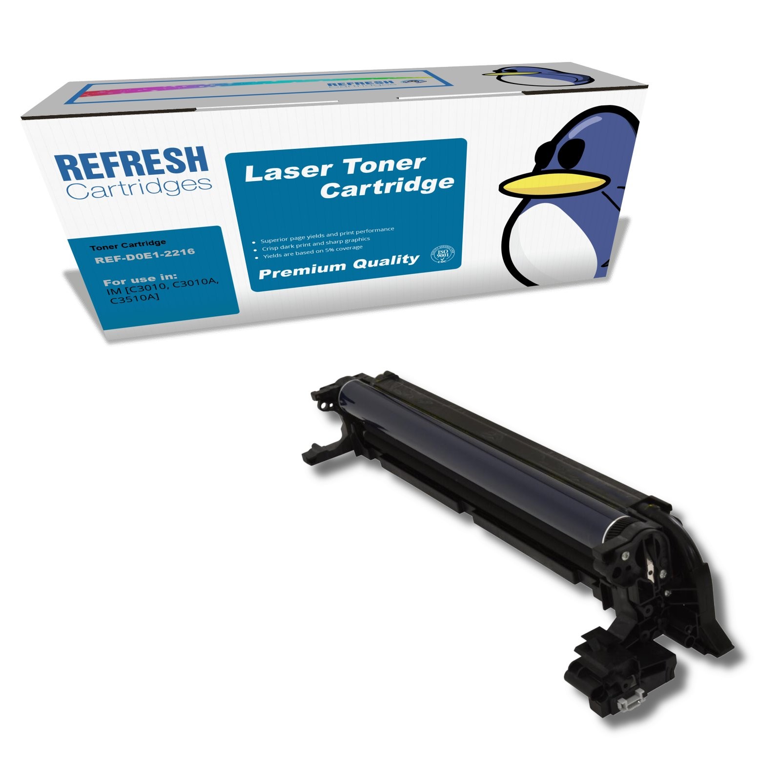 Refresh Cartridges Tri-Colour Drum D0E1-2216 Compatible With Ricoh Printers