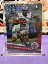 2023 Bowman University Chrome - Emeka Egbuka #115 Refractor (RC)🔥📈