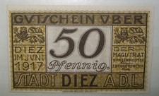 N°182X BANKNOTE DEUTSCHLAND NOTGELD 1917