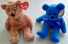 COLLECTOR BEARS--TY BEANIE BABIES & BOBBY VINTON.  Both in perfect condition.