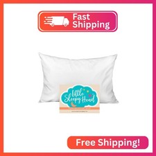 Little Sleepy Head Youth Pillow Case - 100 Made Cotton  Hypoallergenic Pillow
