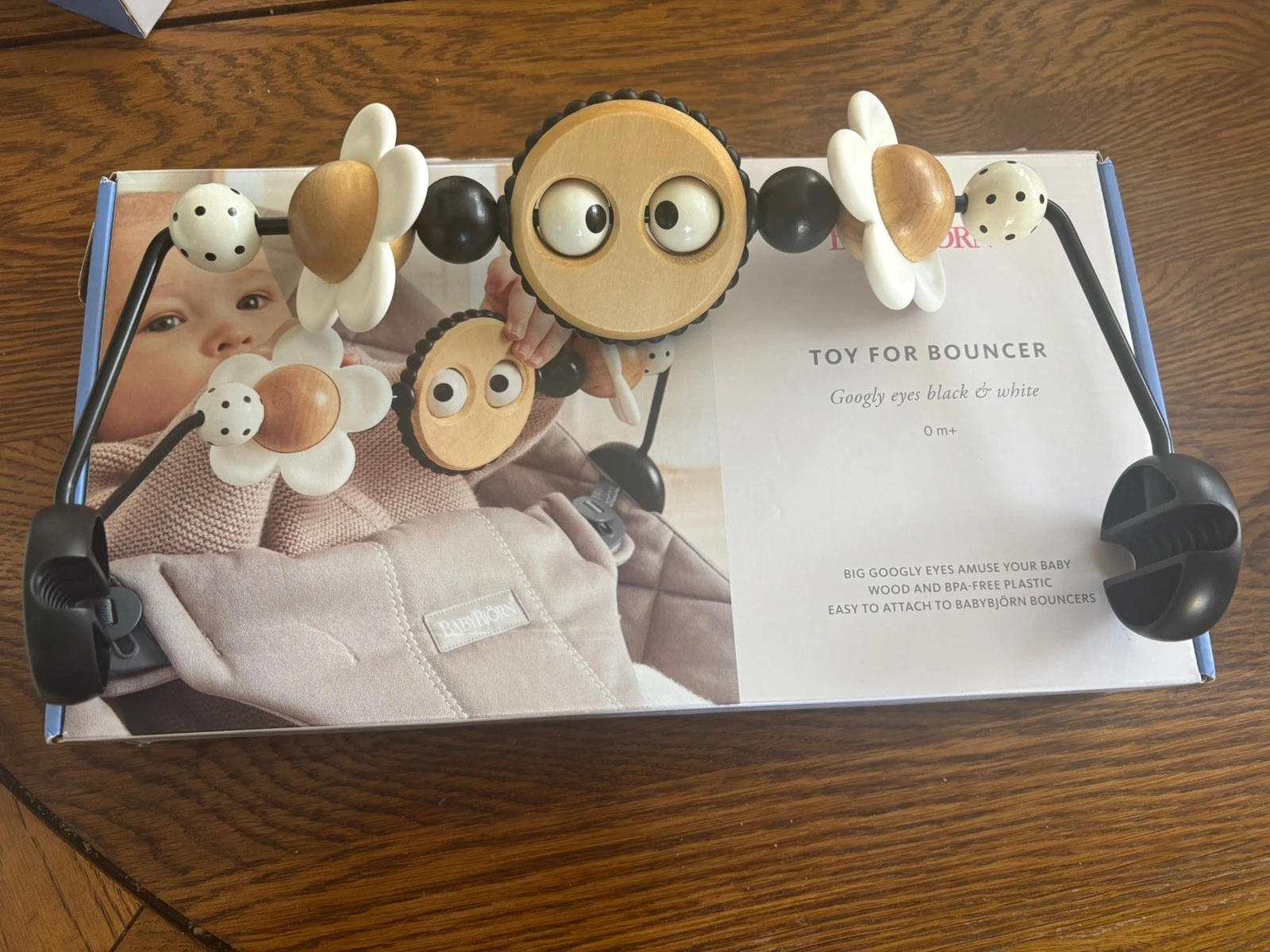 Baby Bjorn Bouncer Toy Bar Googly eyes
Opens in a new window or tab