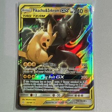 Pikachu & Zekrom GX 33/181 Sm-Team Up Holo on eBay