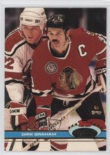 1991-92 Topps Stadium Club Dirk Graham #181 0a4