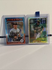 2024 Topps Heritage - Zack Gelof #346 Chrome /575 & Silver Mojo Refractor T89C-1