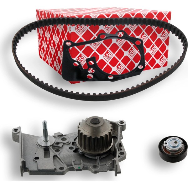Febi Bilstein 45101 Wasserpumpe Zahnriemensatz FüR Dacia Renault Logan Sandero-image