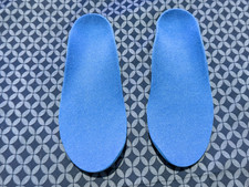 Arch Support Shoe Inserts / Orthotic Insoles Blue  Yellow 
