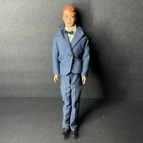 Vintage Red Hair ALLAN Doll (Ken's Buddy) With Outfit MATTEL Copyright 1960