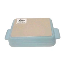 Le Creuset Seconds Stoneware 18cm Rectangular Dish - Sky Blue (discontinued)
