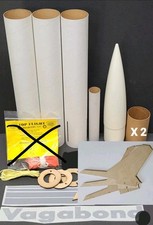 Estes Vagabond Flying Model Rocket Kit PSll 2.5 Upscale 29mm 57.5" Tall NO CHUTE