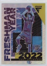 2022-23 Panini Flux Freshman Year Silver Prizm Chet Holmgren #9 0t1