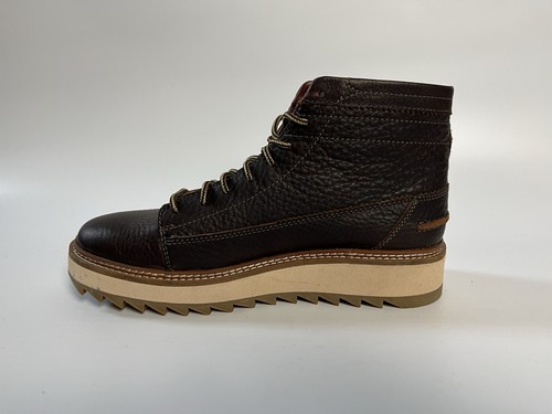 Clarks Men's Clarkhill Boot Hi Dark Brown Leather Oxford Hiking Shoe Size 10 UK - Picture 4 of 9