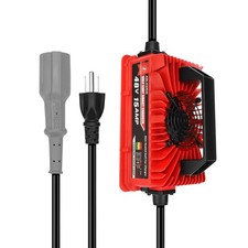 15A 48V Golf Cart Charger for Club Car 3-Pin Round Plug,for Lead Acid Battery
