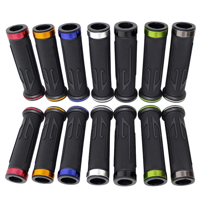 MOTORCYCLE RUBBER GEL HAND GRIPS FOR 7/8" HANDLEBAR HONDA KAWASAKI DUCATI YAMAHA - Image 3 of 4